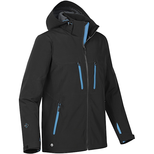 Stormtech Patrol Softshelljacka för herr M Svart/Elblå Black/Electric Blue M