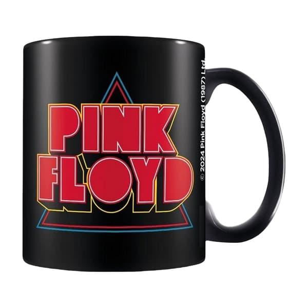 Pink Floyd Retro Logo Keramisk Mugg One Size Röd Red One Size