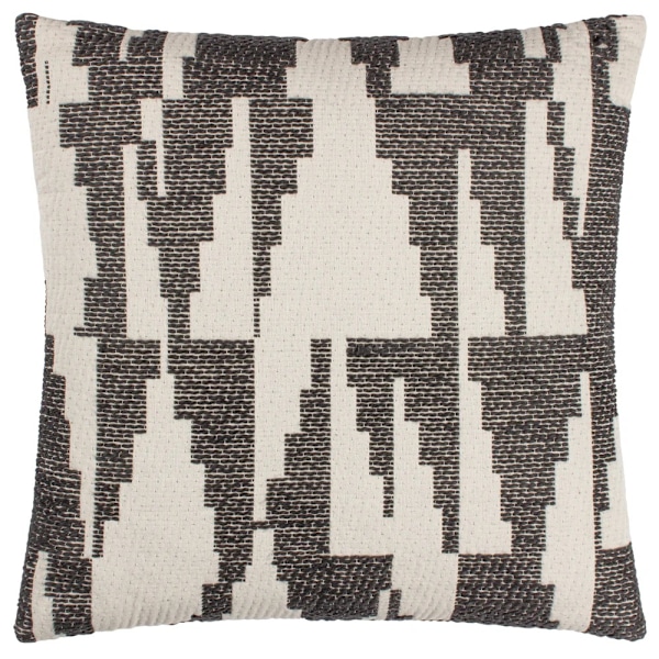 Hoem Ibizia Abstrakt Kuddfodral 50cm x 50cm Svart Black 50cm x 50cm