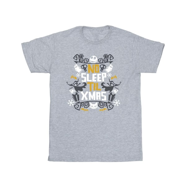 The Nightmare Before Christmas Girls No Sleep Till Christmas Co Sports Grey 3-4 Years