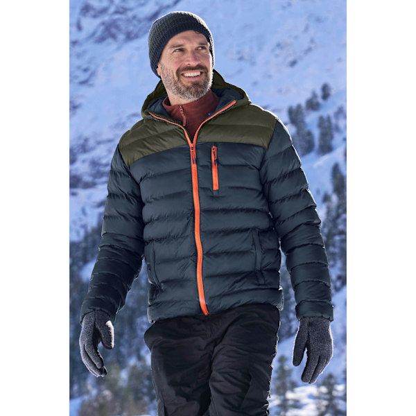 Mountain Warehouse Link Vadderad Jacka Herr 4XL Khakigrön Khaki Green 4XL