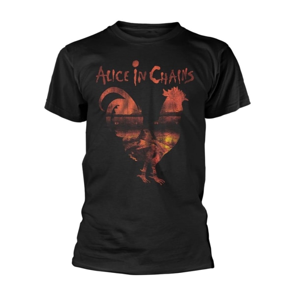 Alice In Chains Unisex Vuxen Dirt Rooster T-Shirt XL Svart Black XL