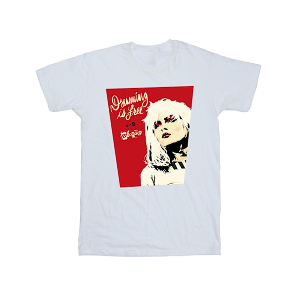 Blondie Mens Dreaming Is T-Shirt S Vit White S