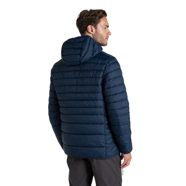 Craghoppers Herr Compresslite IX Hooded Padded Jacket M Blå Na Blue Navy M