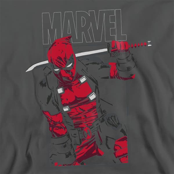 Deadpool Unisex Vuxen Svärd Sweatshirt S Kolgrå Charcoal S