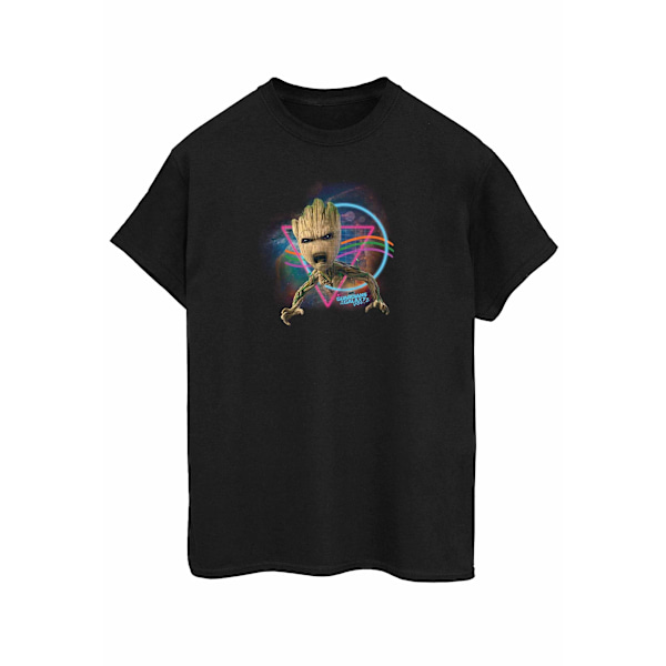 Guardians Of The Galaxy Mens Baby Groot Neon Bomull T-Shirt M B Black M