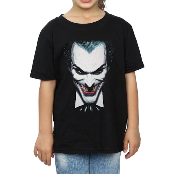 DC Comics Girls The Joker By Alex Ross Bomull T-shirt 9-11 År Black 9-11 Years