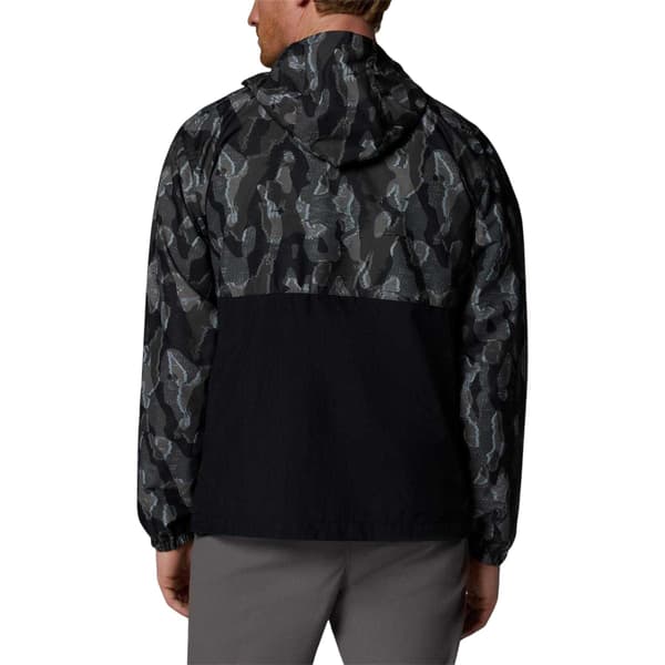 Columbia Herr Softshell Vattenavvisande Soft Shell Jacka M Svart Black Print M