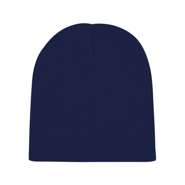Beechfield Enfärgad Basic Stickad Vintermössa En Storlek Oxford Oxford Navy One Size