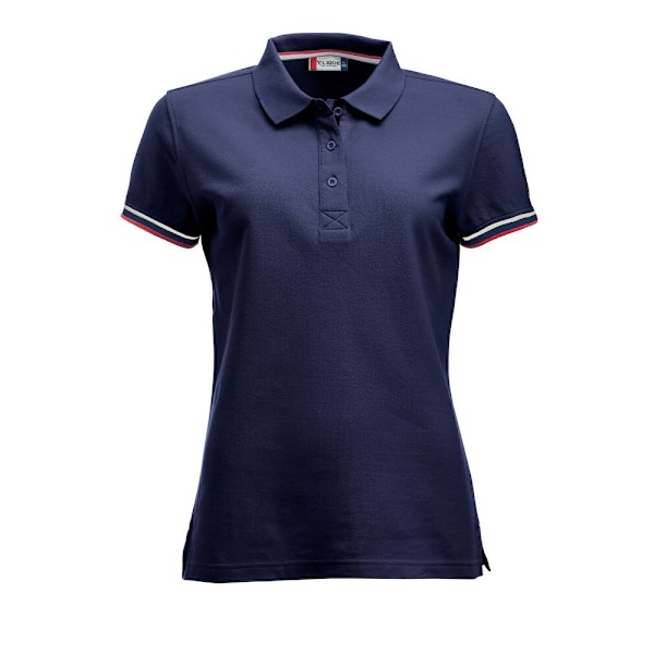 Clique Dam/Kvinnor Newton Pikétröja L Mörk Marinblå Dark Navy L