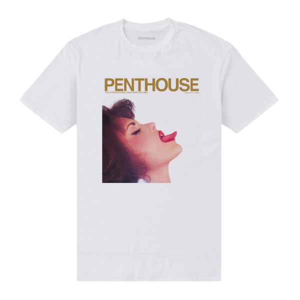 Penthouse Unisex Vuxen 1995 Cover T-shirt M Vit White M
