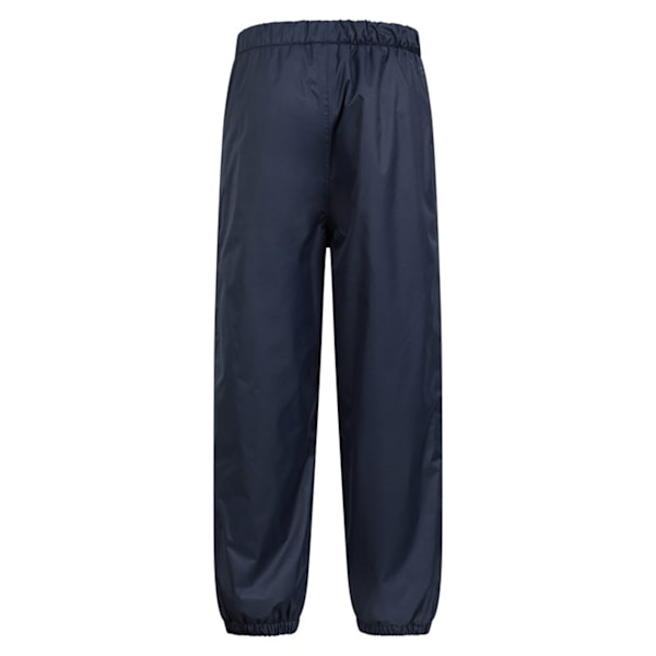 Mountain Warehouse Barnkläder/Barn Fleecefodrade Vattentäta Byxor Navy 3-4 Years