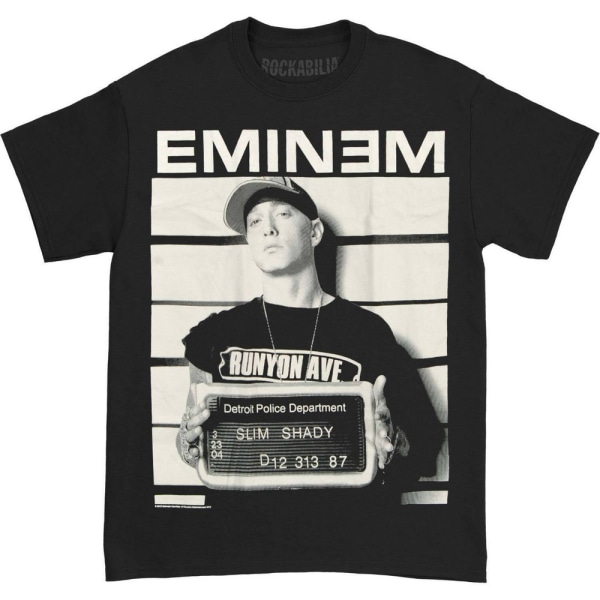 Eminem Unisex Adult Arrest T-Shirt S Svart Black S
