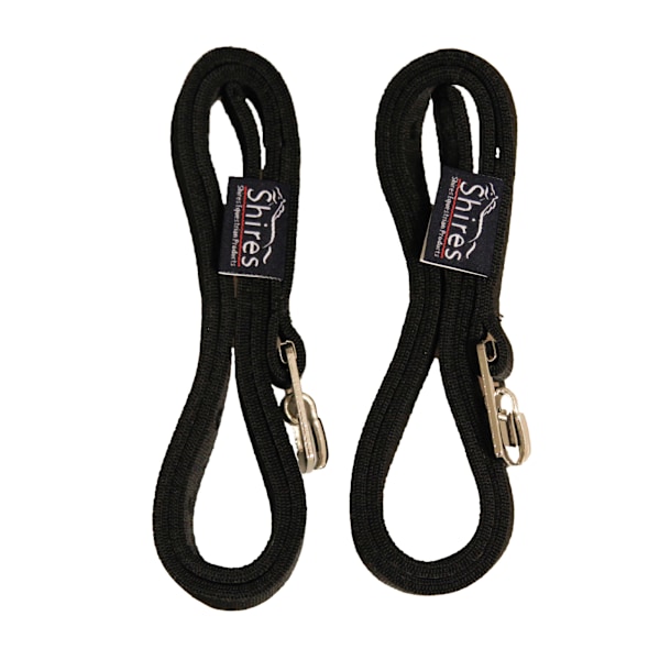 Hi-Lite Häst Stigbyglar Läder 36 tum x 0,75 tum Svart Black 36in x 0.75in