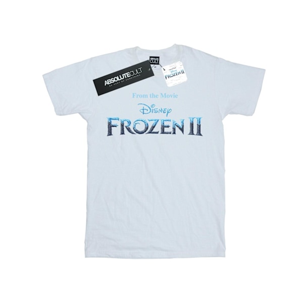 Disney herr Frozen 2 filmlogotyp T-shirt 3XL vit White 3XL