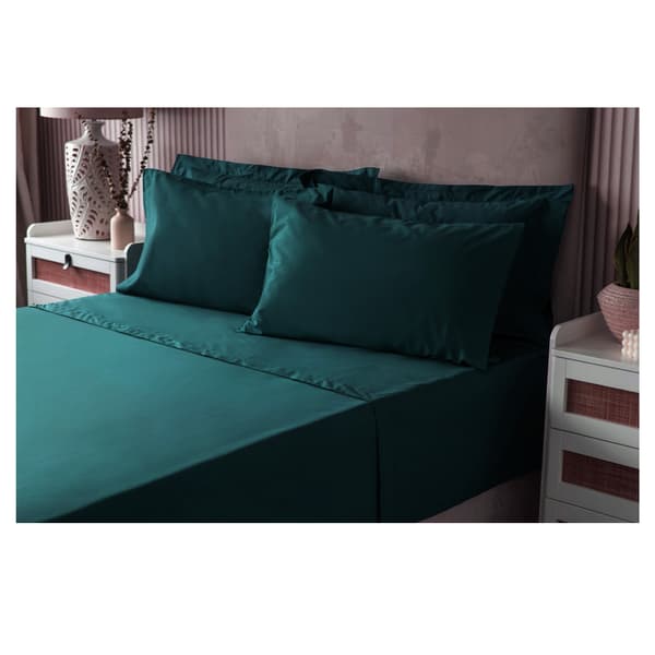 Belledorm Easycare Percale Platform Valance Superking Jade Jade Superking