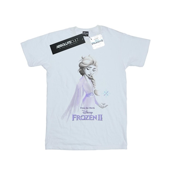 Disney Herr Frozen 2 Elsa Unity Snowflake T-shirt M Vit White M