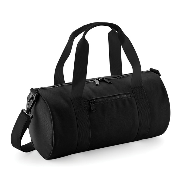 Bagbase Mini Barrel Bag One Size Svart/Svart Black/Black One Size