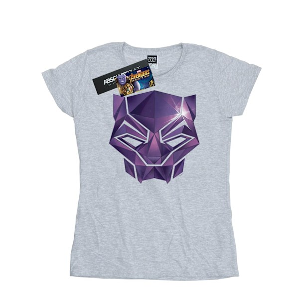 Marvel Dam/Kvinnor Avengers Infinity War Black Panther Geometrisk Sports Grey XXL