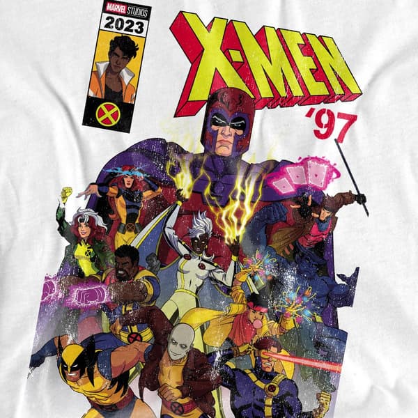 X-Men Dam/Dam Front Cover T-shirt M Vit White M