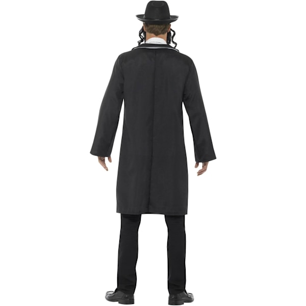 Smiffys Herr Rabbi Kostymset M Svart Black M