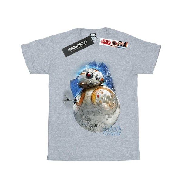 Star Wars Boys The Last Jedi BB-8 Borstad T-shirt 5-6 år Spo Sports Grey 5-6 Years