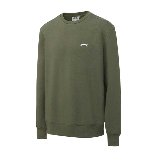 Slazenger Fleece Tröja för Herr M Khakigrön Khaki Green M