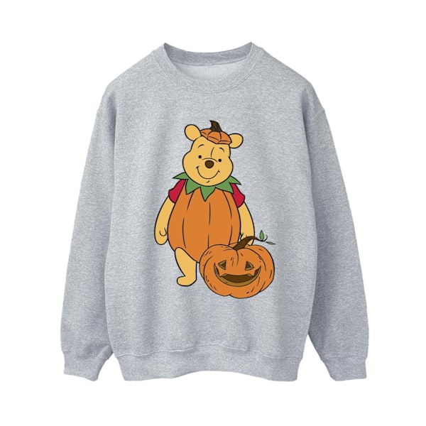 Winnie the Pooh Damtröja med Pumpa för Kvinnor/Damer XXL Sports Grey XXL