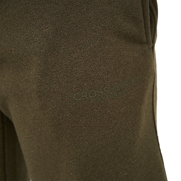 Crosshatch Mayview Joggingbyxor för män L Mörk oliv Dark Olive L