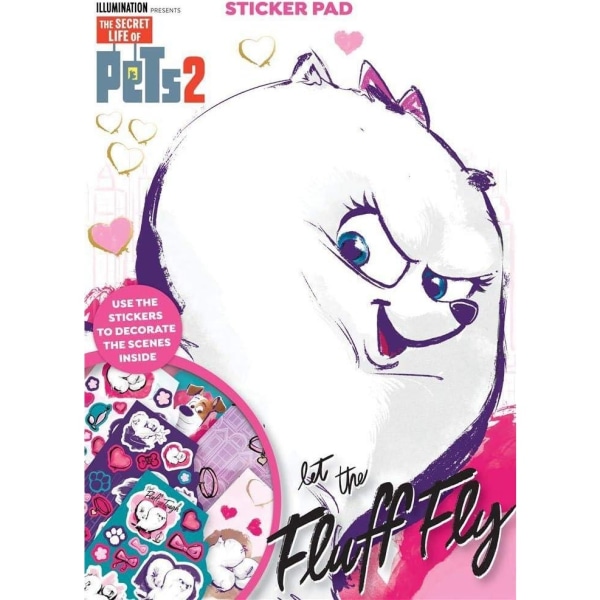 The Secret Life Of Pets 2 Sticker Pad One Size Flerfärgad Multicoloured One Size