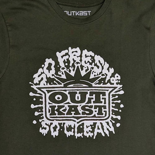 Outkast Unisex Vuxen So Fresh T-Shirt S Grön Green S