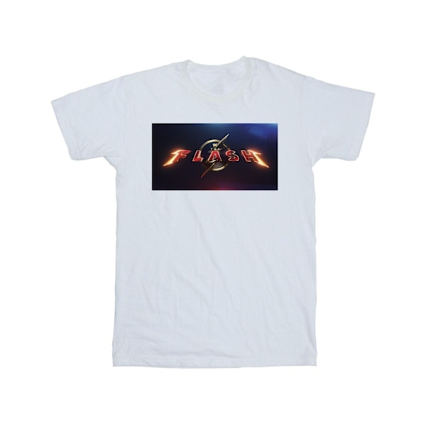 DC Comics The Flash Movie Logo T-shirt M Vit White M