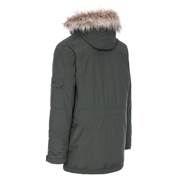 Trespass Mens Highland Vattentät Parka Jacka XXS Oliv Olive XXS