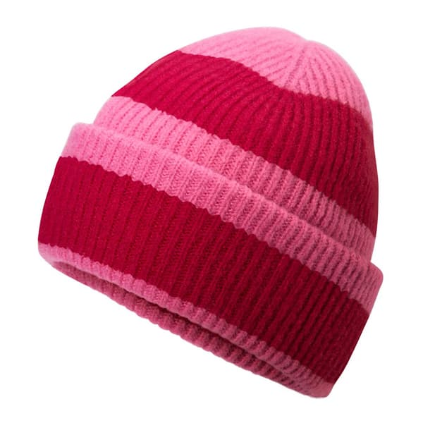 Beechfield Colour Block Mössa One Size True Pink/Classic Red True Pink/Classic Red One Size