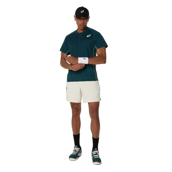 Asics Herr Match Pikétröja L Grön Green L