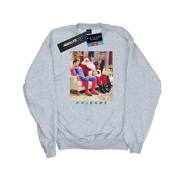 Friends Herr Superman Och Jultomte Sweatshirt 4XL Sports Grey Sports Grey 4XL