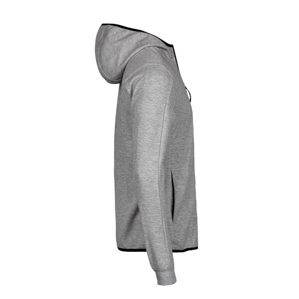 Tee Jays Herr Full Zip Athletic Hoodie XS Heather Grey Heather Grey XS