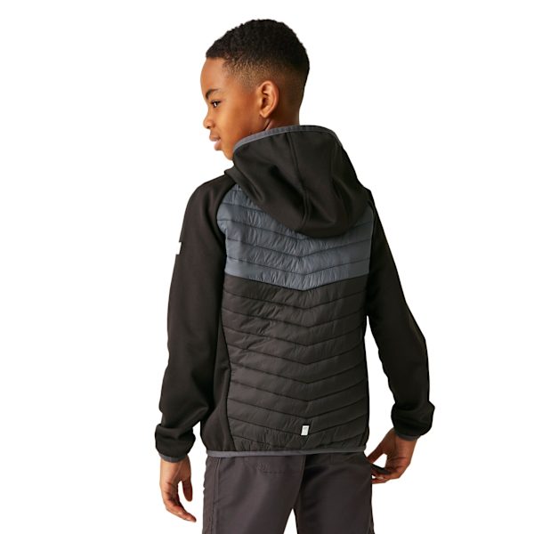 Regatta Barn/Kids Kielder VIII Hybridjacka 5-6 År Bla Black/Seal Grey 5-6 Years
