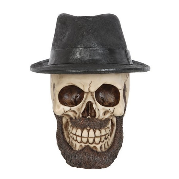 Something Different Skull Ornament En Storlek Brun/Svart Brown/Black One Size