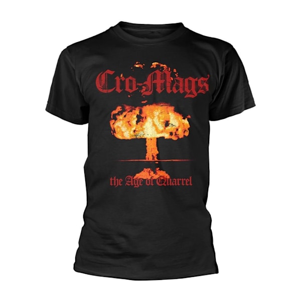 Cro-Mags Unisex Adult The Age Of Quarrel T-Shirt M Svart Black M