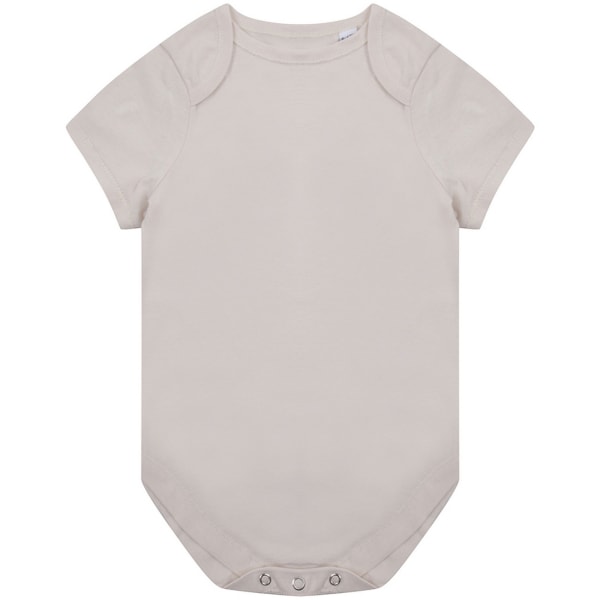 Larkwood Babies ekologisk body 12-18 månader natur Natural 12-18 Months