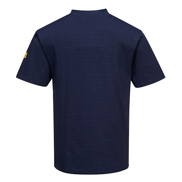 Portwest Anti-Statisk T-shirt Herr S Marinblå Navy S