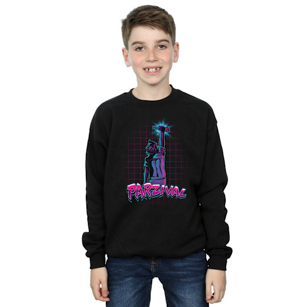 Ready Player One Pojkar Parzival Key Sweatshirt 9-11 År Svart Black 9-11 Years