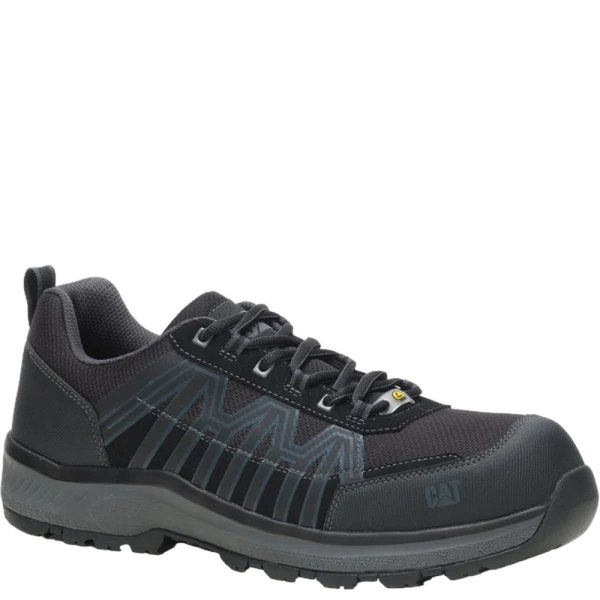 Caterpillar Mens Charge S3 Safety Trainers 13 UK Svart Black 13 UK