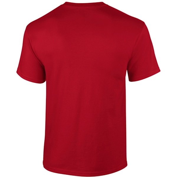 Gildan Mens Ultra Cotton Kortärmad T-shirt XL Cherry Red Cherry Red XL
