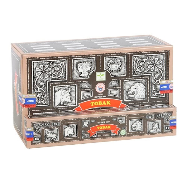Satya Tobak Super Hit Rökelsepinnar (12-pack) One Size Brun Brown One Size
