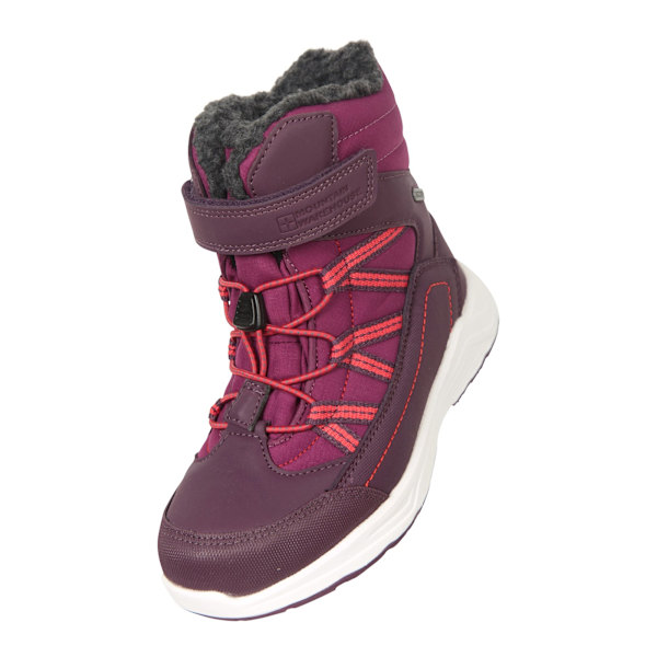 Mountain Warehouse Barnens/Barn Denver Adaptive Vattentäta Snöboots Berry 13 UK Child