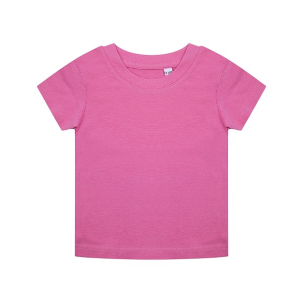 Larkwood Toddler Organic T-Shirt 12-18 månader Ljusrosa Bright Pink 12-18 Months