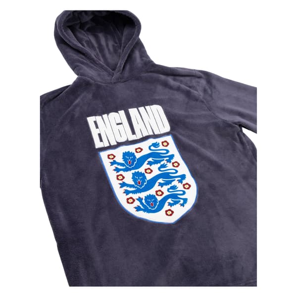England Football Herr Logotyp Lång Pyjamas Set XL Grå/Blå Grey/Blue XL