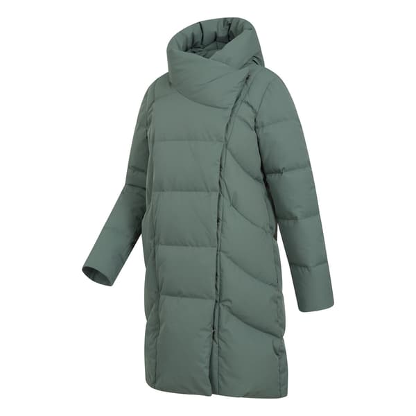 Mountain Warehouse Dam/Dam Cosy Extreme II Wrap Down Jacka Dark Khaki 22 UK